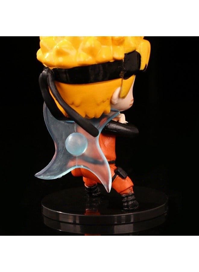 Naruto character model desktop decoration Naruto Sasuke Kakashi model toy Birthday party collection decoration gift for family and friends - Image 5