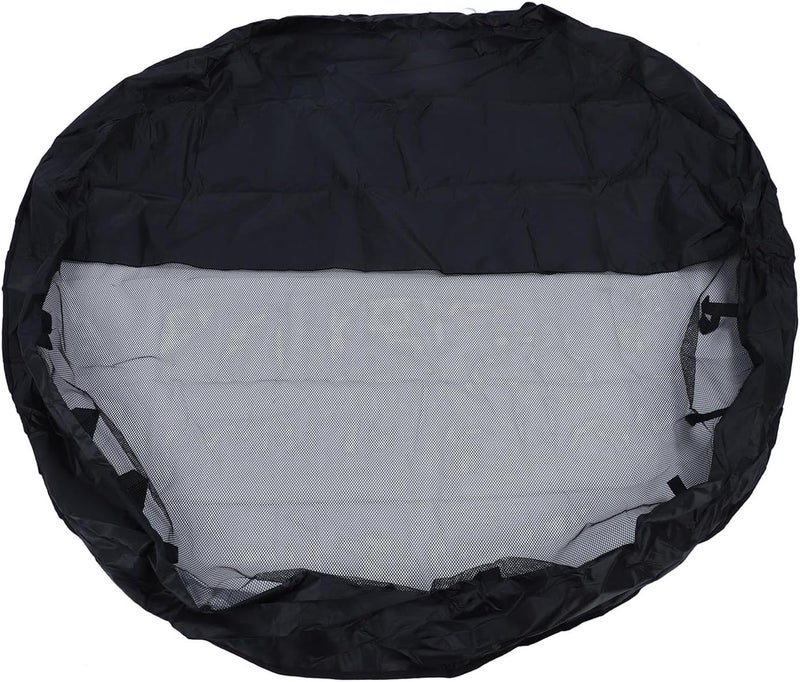 Zerodis Dog Pen Cover, Octagonal Oxford Cloth Pet Pen Proof Half Mesh Dog Playpen Top Cover Protecting Them from Harm by Other Animals Outdoors Fits 8 Panels 24 Inch Width Octagonal Pet - Image 1