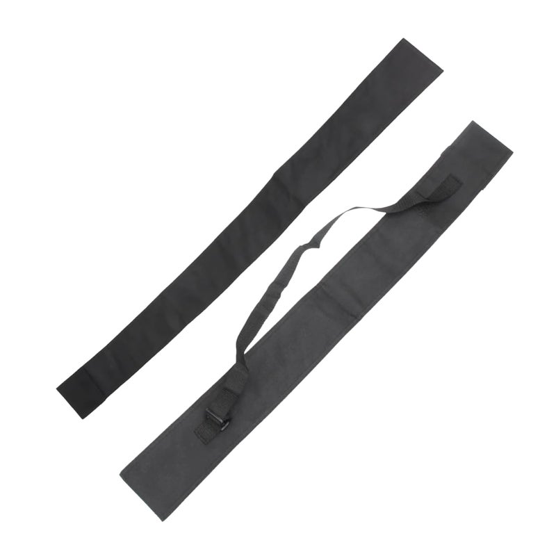 JBB Snooker and Pool Half Cue Stick Cover for 1/2 Cue Sticks (Black) - Image 2