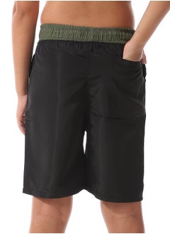 Caesar Boys Swim Short With Multi Design  - Image 4