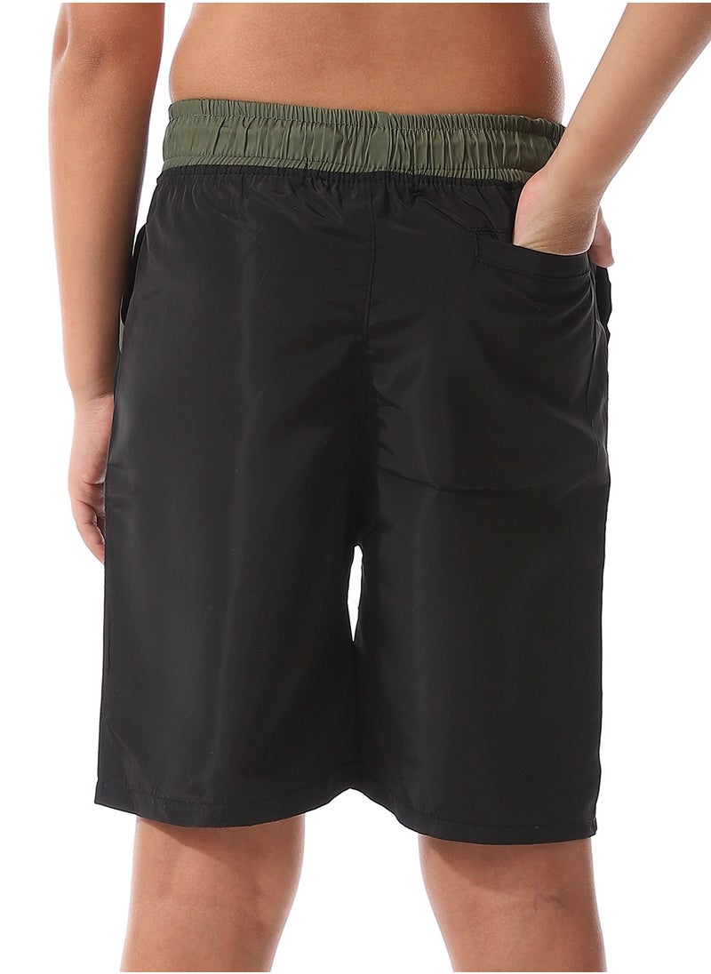 Caesar Boys Swim Short With Multi Design  - Image 4