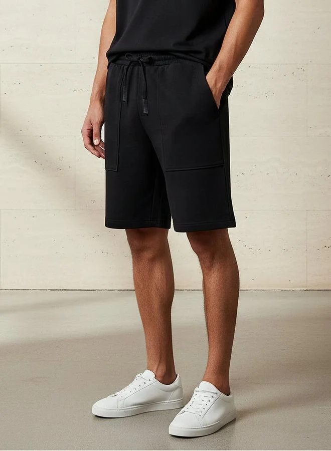 Love Pangolin Love Pangolin Men Panelled Shorts