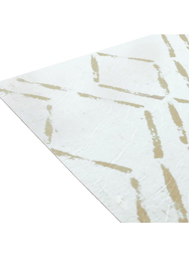 Achim Retro Self Adhesive 12-Inch Vinyl Floor Tiles, 20 Tiles - 12" x 12", Diamond Pattern - Peel & Stick, DIY Flooring for Kitchen, Dining Room, Bedrooms & Bathrooms by Achim Home Decor - Image 3