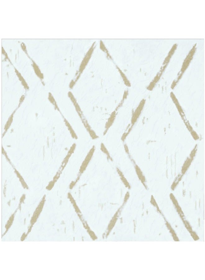 Achim Retro Self Adhesive 12-Inch Vinyl Floor Tiles, 20 Tiles - 12" x 12", Diamond Pattern - Peel & Stick, DIY Flooring for Kitchen, Dining Room, Bedrooms & Bathrooms by Achim Home Decor - Image 1