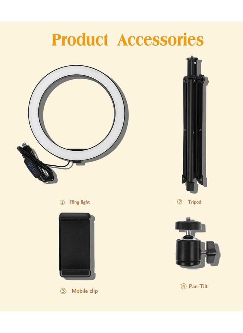 ELTRAZONE - Selfie Ring Light with Long Tripod Stand And Cell Phone Holder - Image 1