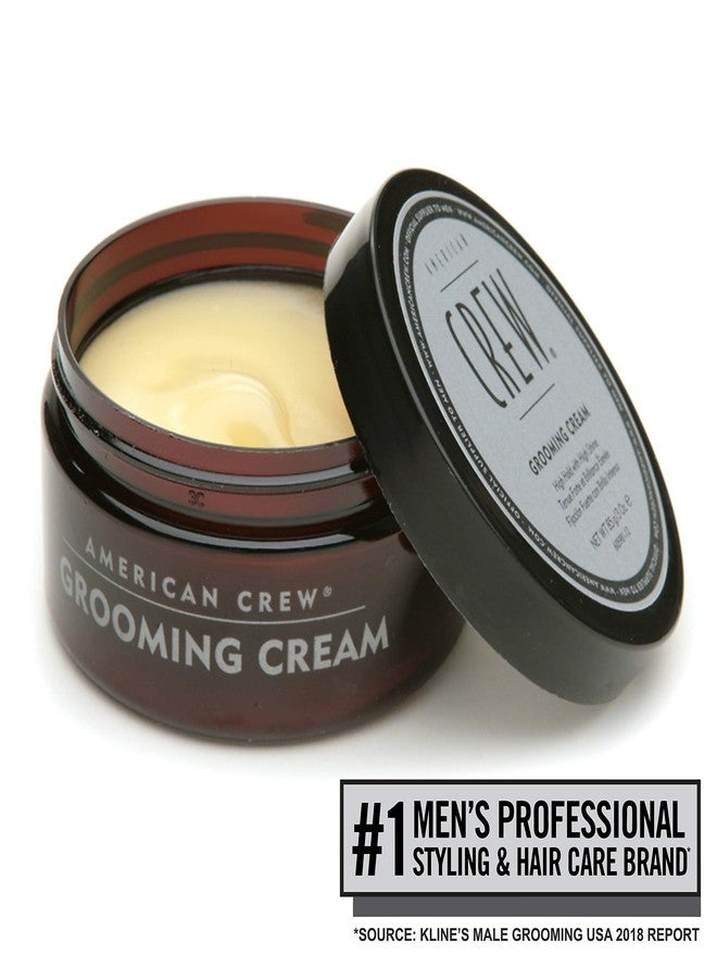 AMERICAN CREW Men's Grooming Cream by American Crew, Like Hair Gel with High Hold with High Shine, 3 Oz (Pack of 2) - Image 2