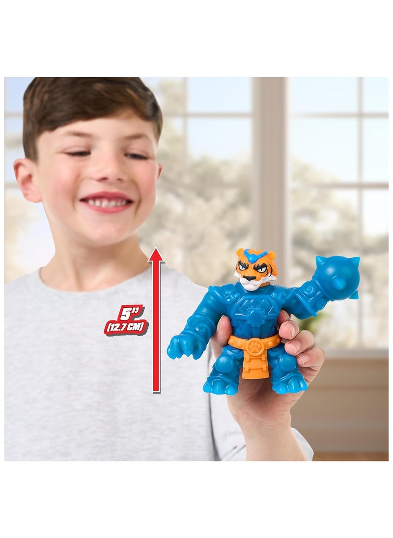 GOO JIT ZU - Squishy Smash Strikers Action Figure | Soft Goo-Filled Sensory Toy | Armored with Smashing Fist | Stretches 3X Size | Perfect for Kids - Image 1