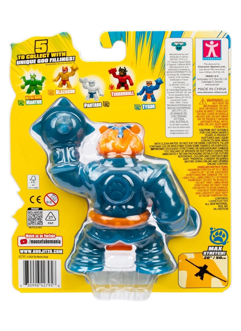 GOO JIT ZU - Squishy Smash Strikers Action Figure | Soft Goo-Filled Sensory Toy | Armored with Smashing Fist | Stretches 3X Size | Perfect for Kids - Image 1