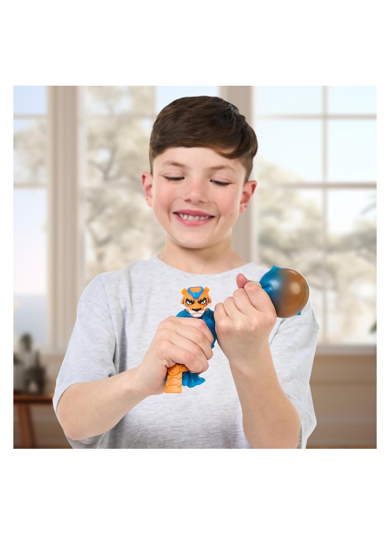 GOO JIT ZU - Squishy Smash Strikers Action Figure | Soft Goo-Filled Sensory Toy | Armored with Smashing Fist | Stretches 3X Size | Perfect for Kids - Image 1