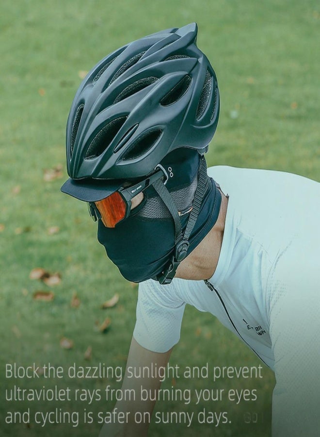WEST BIKING Breathable Cycling Cap with Brim Summer Sunshine-Proof Sports Hat Motorcycle Bike Riding Hat High Elasticity Wicking Summer Cooling  Cap - Image 4
