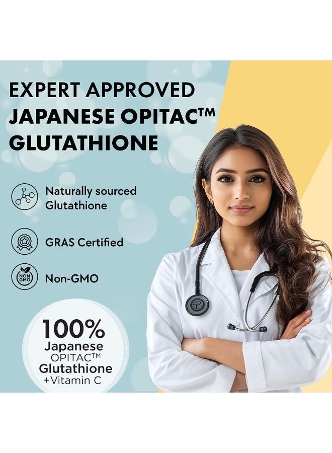 Glow for Skin Radiant & Even-toned skin - 20 Effervescent Tablets - Strawberry & Lemon Flavour - Image 4