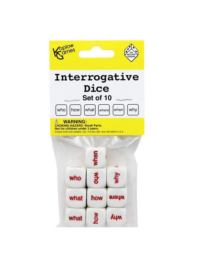 Koplow Games Interrogative Inc Dice Set Multicolor, Standard (15mm - 17mm) - Image 1
