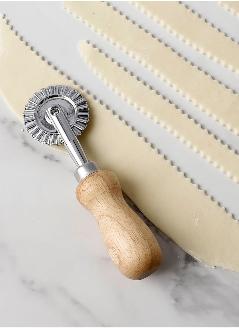 Generic 1pc Wooden Handle Dough Cutter  - Image 5