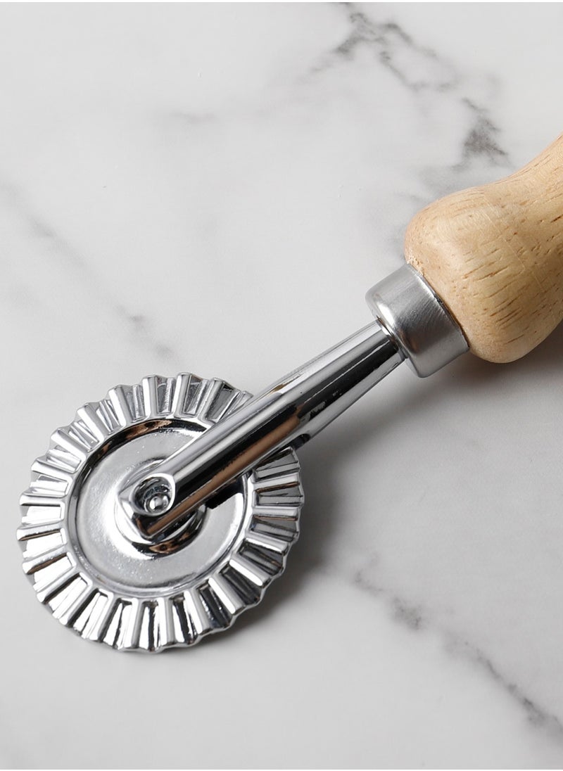 Generic 1pc Wooden Handle Dough Cutter  - Image 3