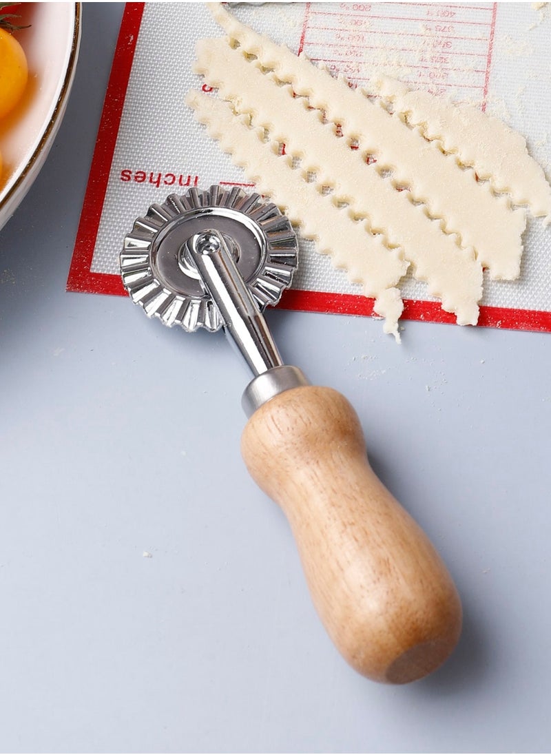 Generic 1pc Wooden Handle Dough Cutter  - Image 4