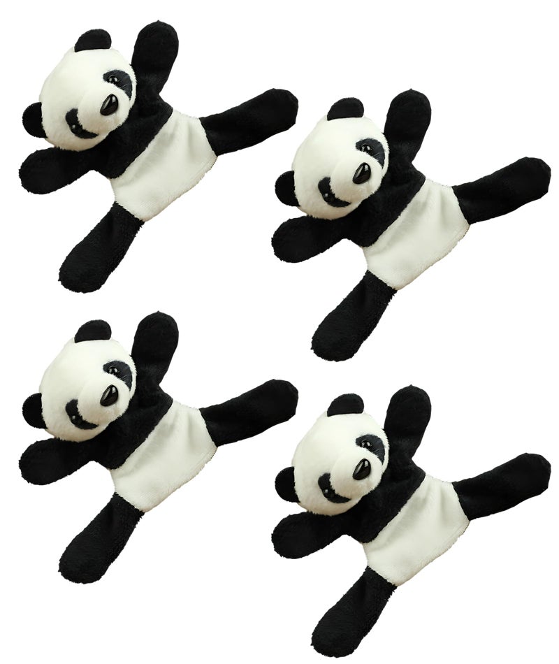 AGMITRAKA Panda Fridge Magnet, Stylish Refrigerator Magnets Decor, Cute Magnetic Panda for Home and Office, 4 Piece Set - Image 1