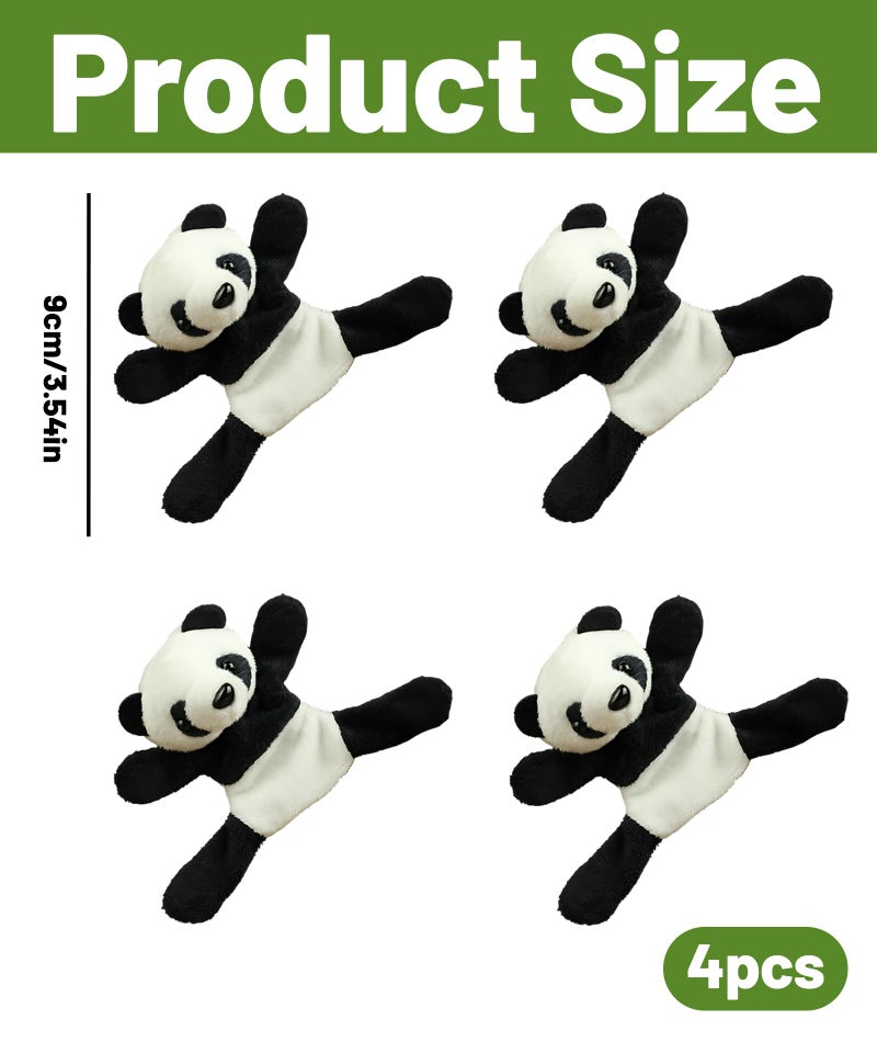 AGMITRAKA Panda Fridge Magnet, Stylish Refrigerator Magnets Decor, Cute Magnetic Panda for Home and Office, 4 Piece Set - Image 2