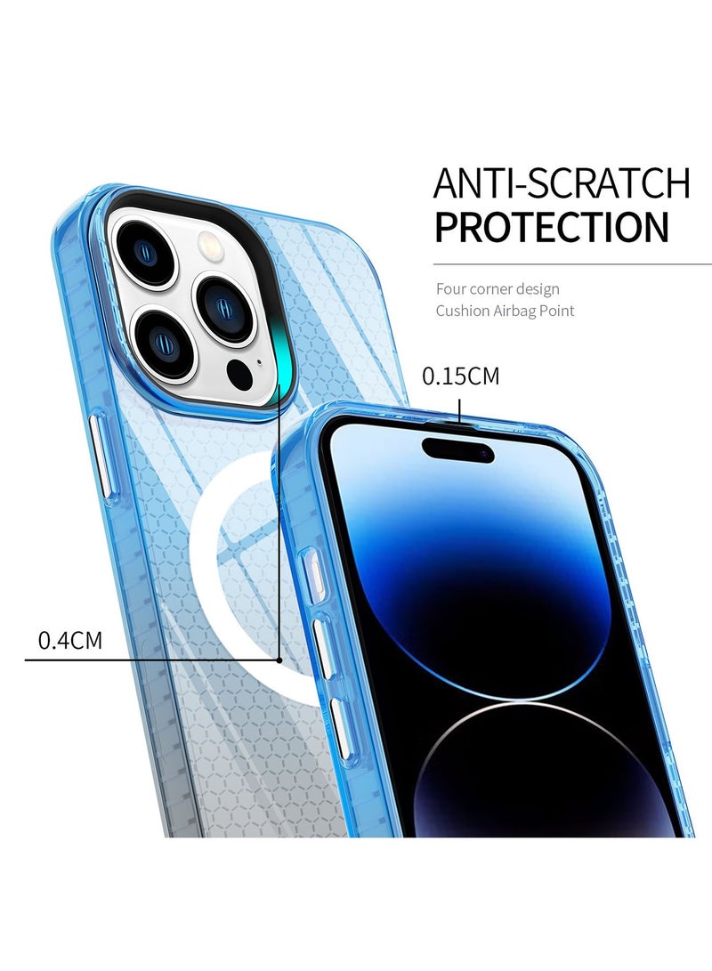 iPhone 14 Pro Magnetic Case Cover Slim Protective Translucent for iPhone 14 Pro Case Compatible with MagSafe,Wireless Charger Vehicle Mount for iPhone 14 Pro 6.1"  - Image 5