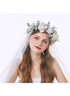 Maternity Woodland Photo Shoot Peony Flower Crown Hair Wreath Wedding Headband Bc44 (Style 16 Daisy White) - pzsku/Z365DDBFE6DBA42A048C5Z/45/_/1718616353/26380a67-3247-4522-b0fc-b052f6a0109c