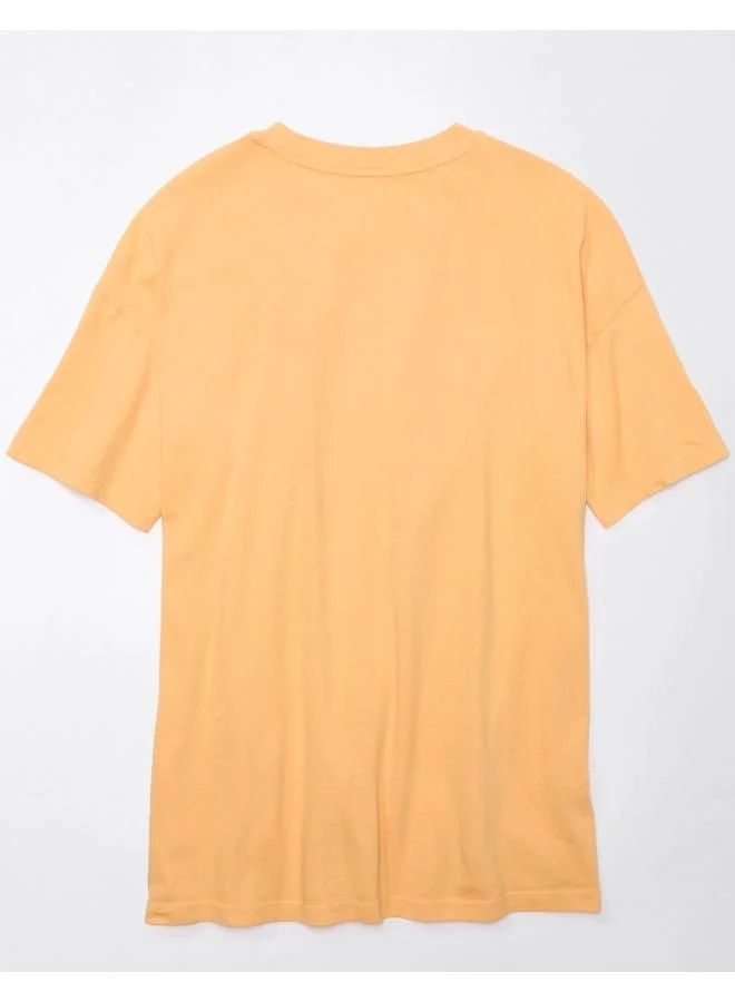 امريكان ايجل Logo Detail Crew Neck T-Shirt