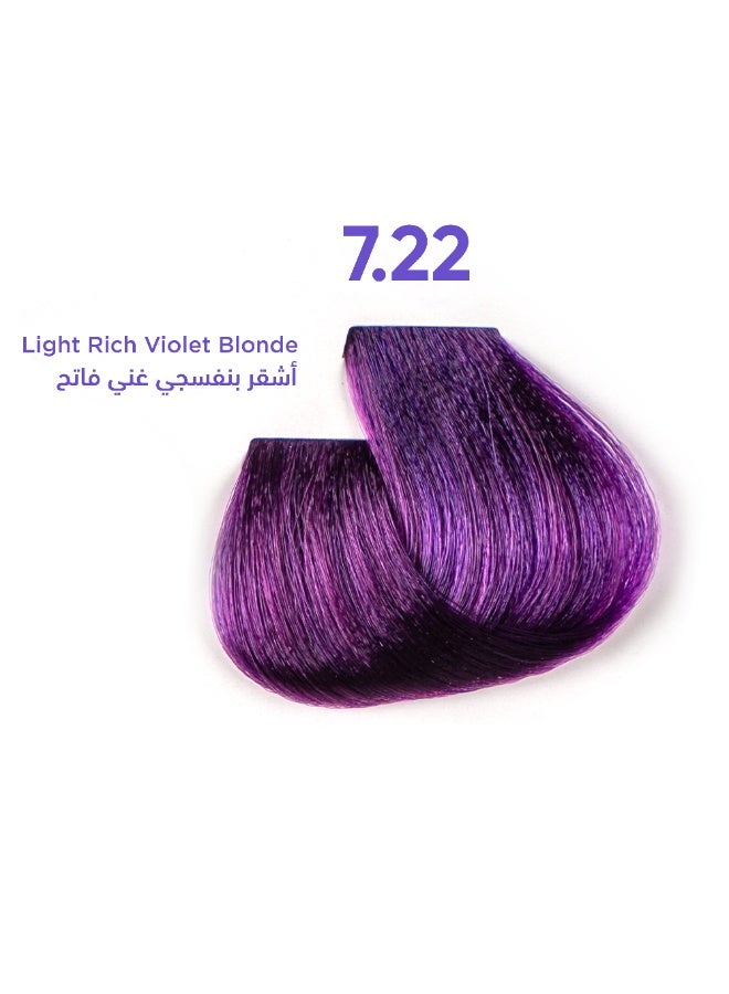 وان بي صبغة الشعر تريس تونز من 1B المعززة بالتيروسين أشقر بنفسجي غني فاتح (7.22) 100 مل - Image 1