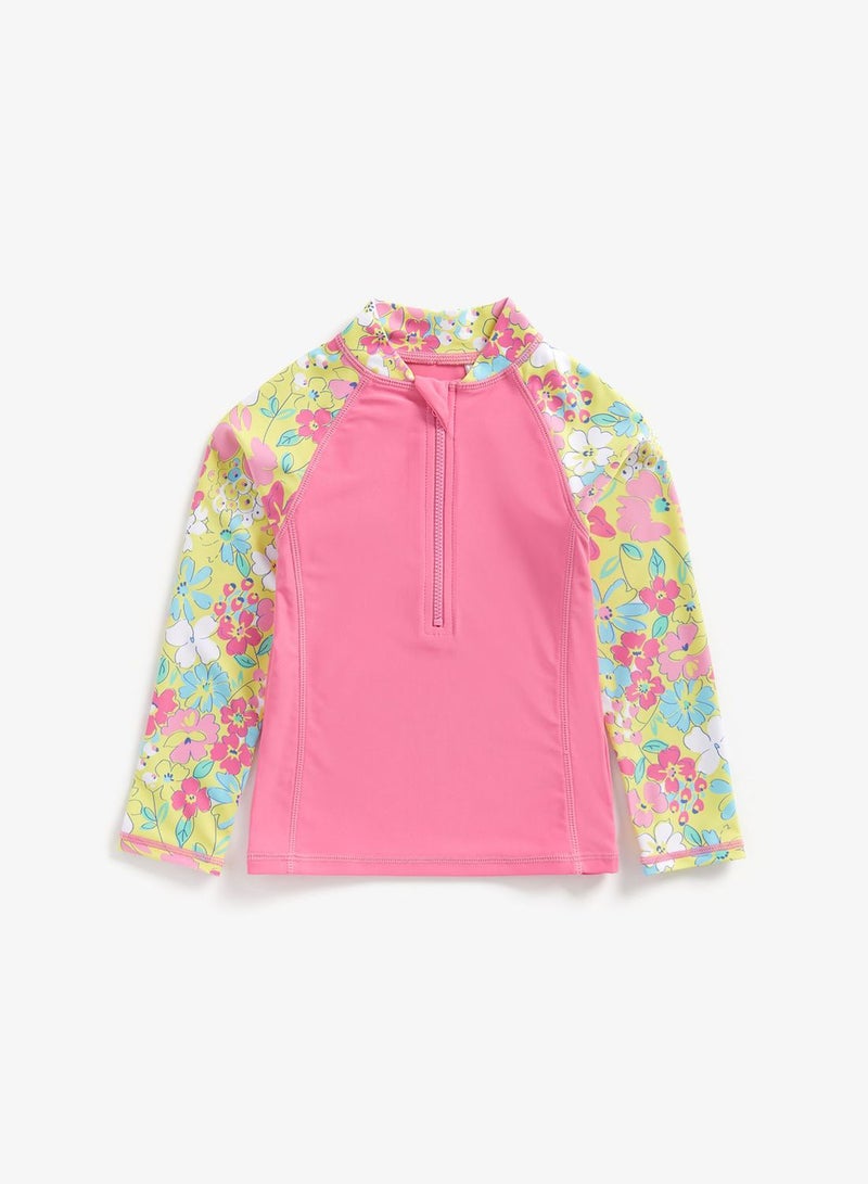 mothercare Youth Floral Print T-Shirt & Shorts Set  - Image 3