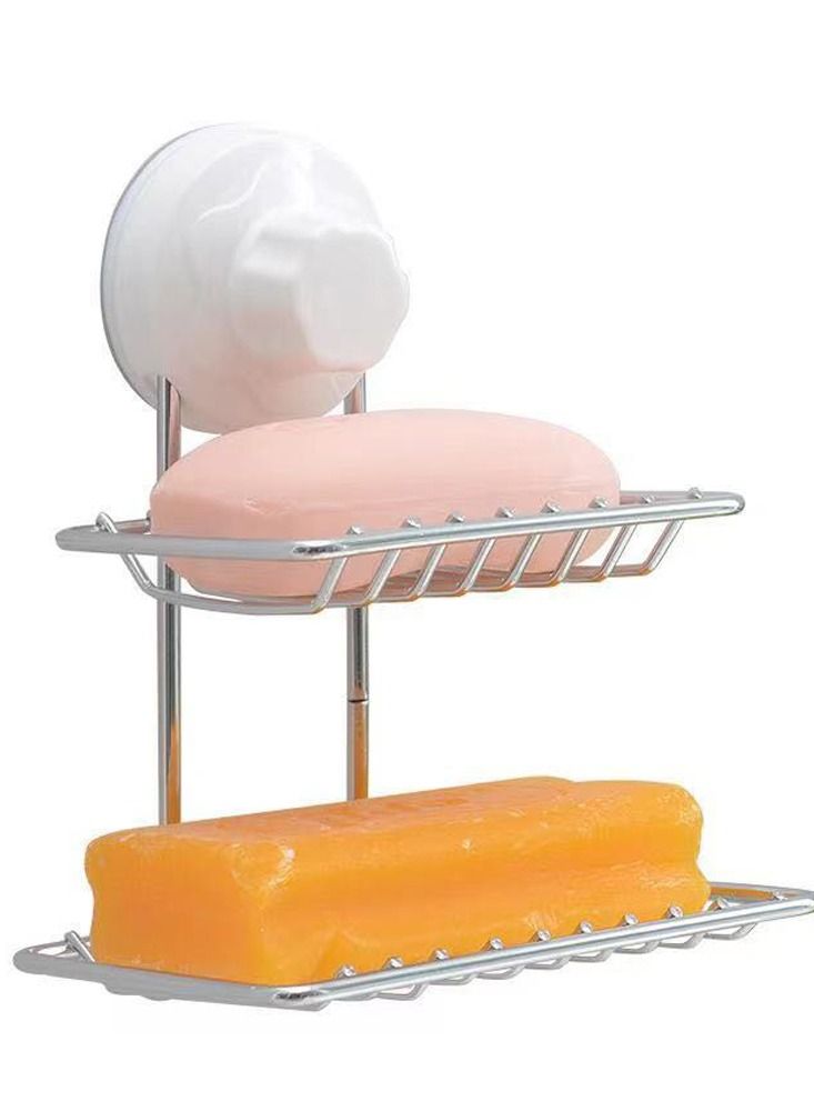 درامــــــا هوم  حامل صابون معدني مطلي بالزنك  17x15سنتيمتر - Image 3