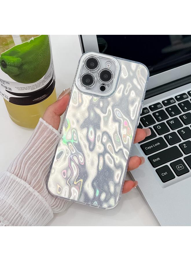 اس-توب جراب لهاتف iPhone 13 Pro مصنوع من مادة TPU اللامعة مع غشاء عدسة - Image 1