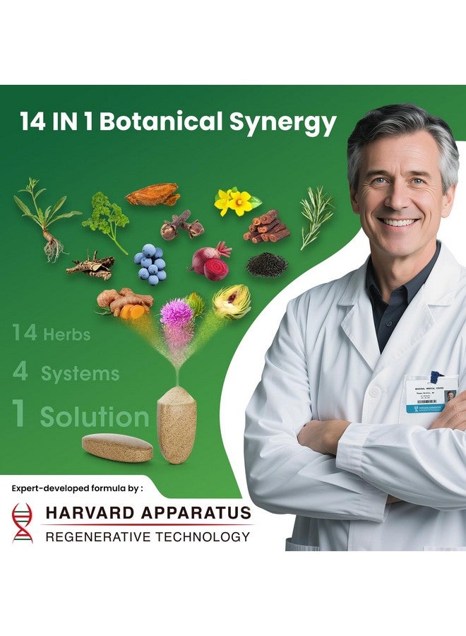BOMIDI BOMIDI Liver Cleanse Detox & Repair 60 Capsules - Herbal Liver Support Milk Thistle Supplement - Silymarin Milk Thistle Supplements with Dandelion Root, Choline, Beetroot & Artichoke Extract - Image 3