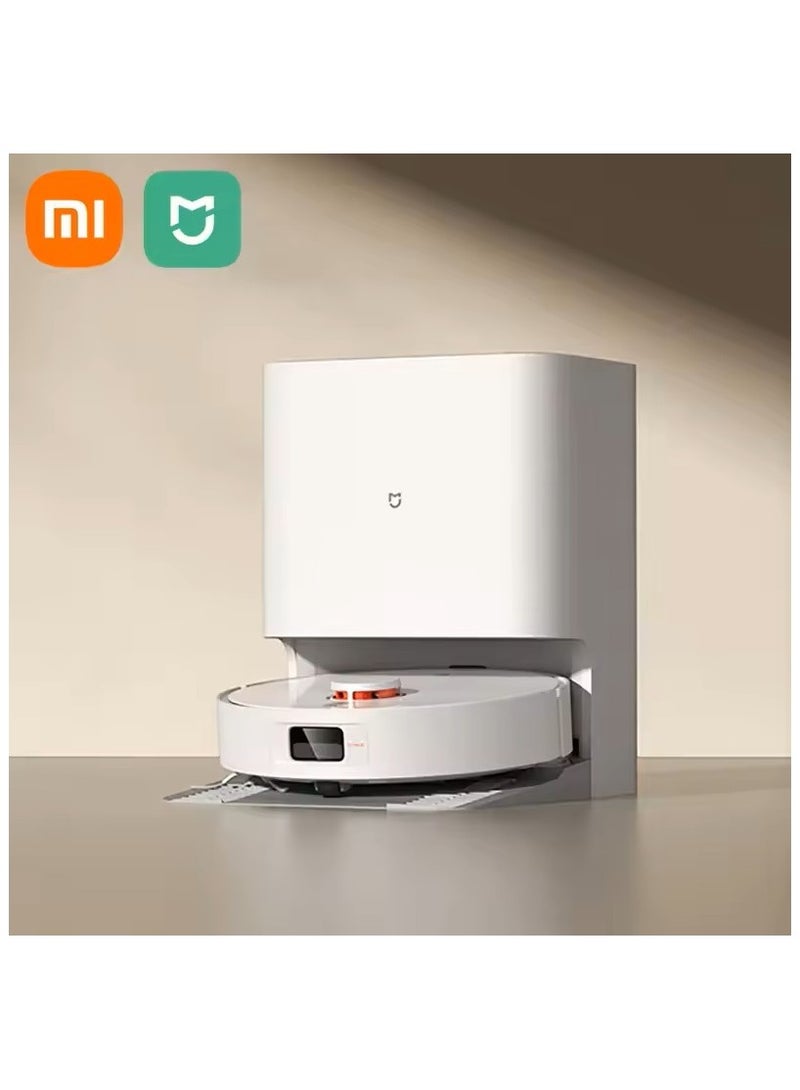 Xiaomi Robot Vacuum H40, Smart Navigation, 10000Pa Suction, Anti-tangle Mopping & Vacuuming, 4L Dust Bag, 340x340x97mm, App Control, 5200mAh Battery 1000 W H40 WHITE - Image 2