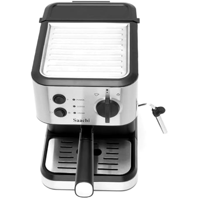 ساتشي ماكينة صنع القهوة NlCof7068Bk مع مضخة ضغط عالية 20 بار - Image 5