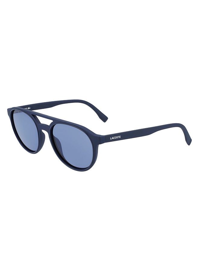 LACOSTE Unisex Fullrim Injected Modified Rectangle Round Sunglasses - Image 2
