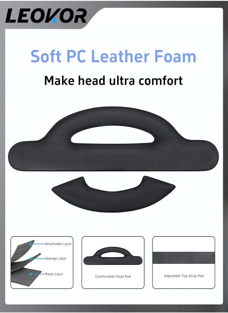 LEOKOR Head Strap for Oculus Quest 2,Meta Quest 2 Accessories Adjustable Elite Strap Replacement for Enhanced Comfort Support and Gaming Immersion in VR  - Image 3