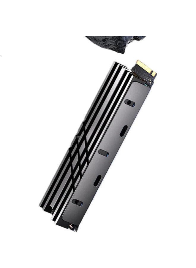 Nvv M.2 Ssd Heatsink Cooling Vest For 2280 Solid State Drive With Thermal Grease, Ps5 Aluminum Alloy Heatsink Cooling Pad Nt-Gt7 - Image 1
