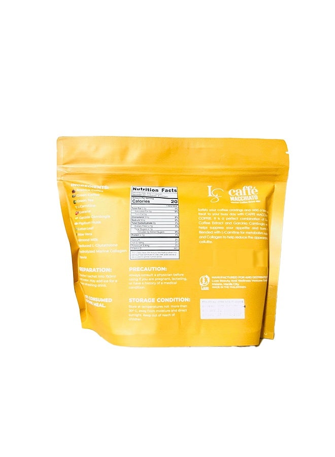 Luxe Slim Caffe Macchiato Herbal Coffee Drink Mix - Image 2