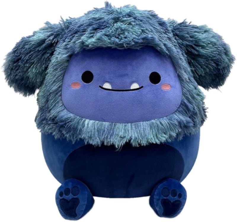 Jazwares Squishmallows Bigfoot Dani Squishy Plush Squishy Plush Toy, Large, 16 Inch Size, Navy Blue