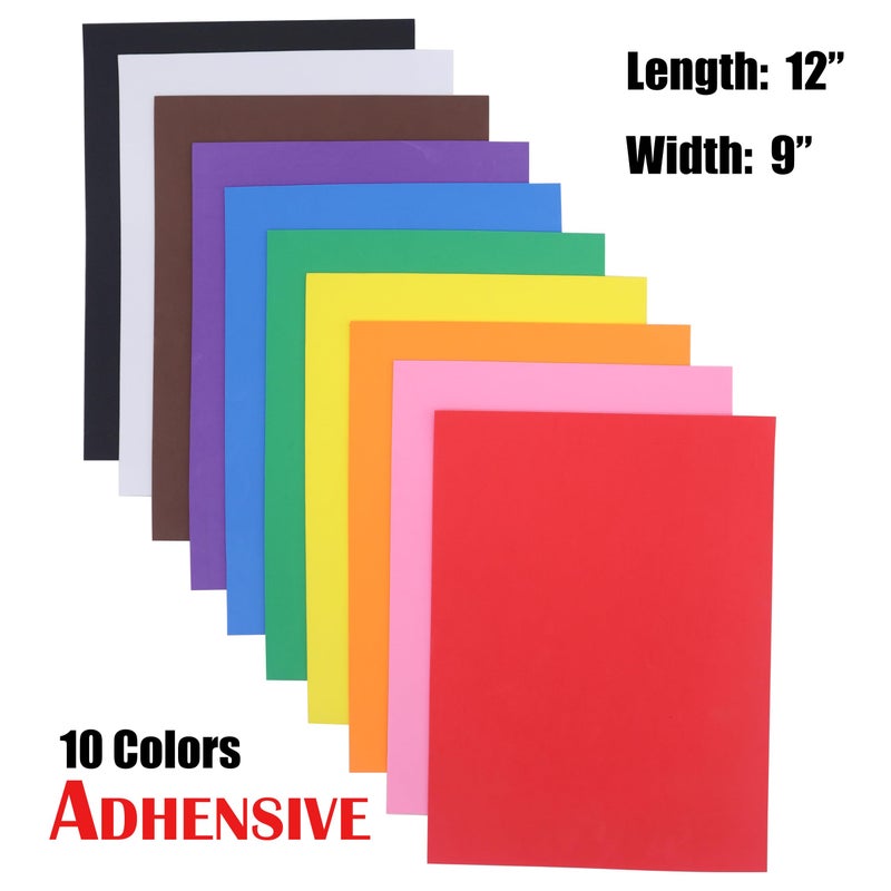 OISAKLD 104 Pack EVA Color Foam 5.5x8.5 inch EVA Craft Foam 2mm EVA Foam Sheets for DIY Handcraft Crafts Project - Image 2