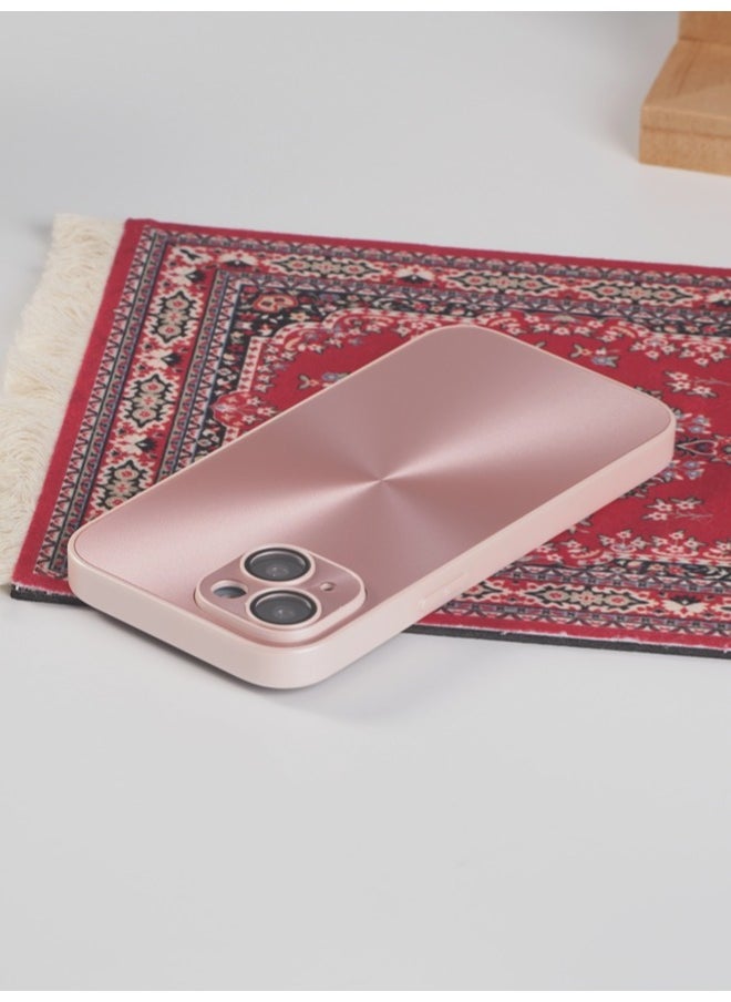 ShebSheb - for iPhone 15 Case, Glossy Coating Phone Cases with Camera Lens Protector Soft TPU Shockproof Protective Cover - Image 1