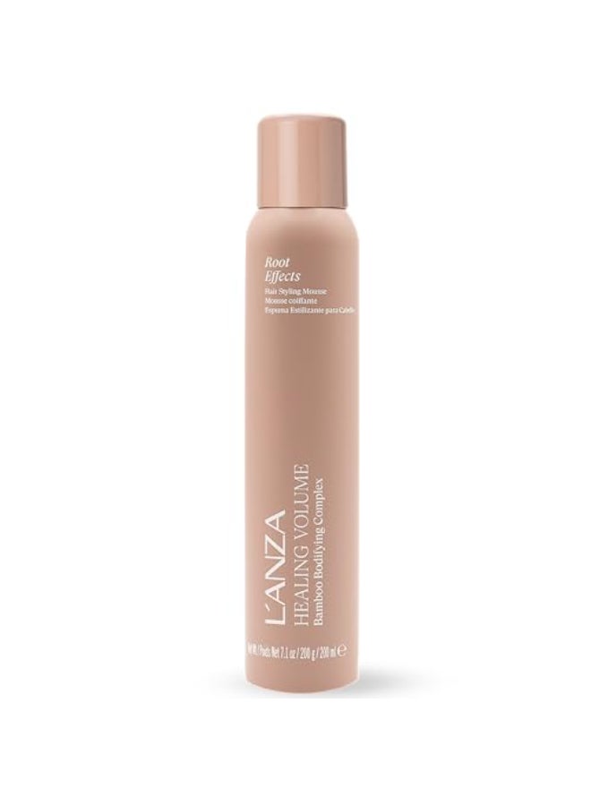 LANZA Healing Volume Root Effects Volumizing RootLifting Hair Mousse Instant Lift Boosts Fullness Adds Body AntiFrizz Humidity Resistant Heat Protection Color Safe Sulfate Free 71 Fl Oz - Image 1