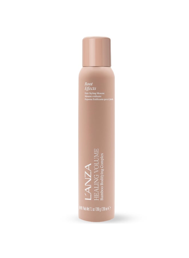 LANZA Healing Volume Root Effects Volumizing RootLifting Hair Mousse Instant Lift Boosts Fullness Adds Body AntiFrizz Humidity Resistant Heat Protection Color Safe Sulfate Free 71 Fl Oz - Image 2
