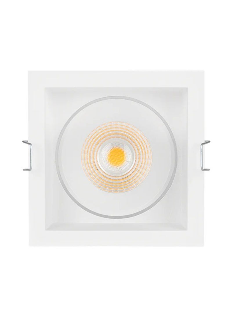 LEDVANCE Ledvance 8W LED Spot Square Darklight Adjustable 3000K Recessed Spotlight - Image 1