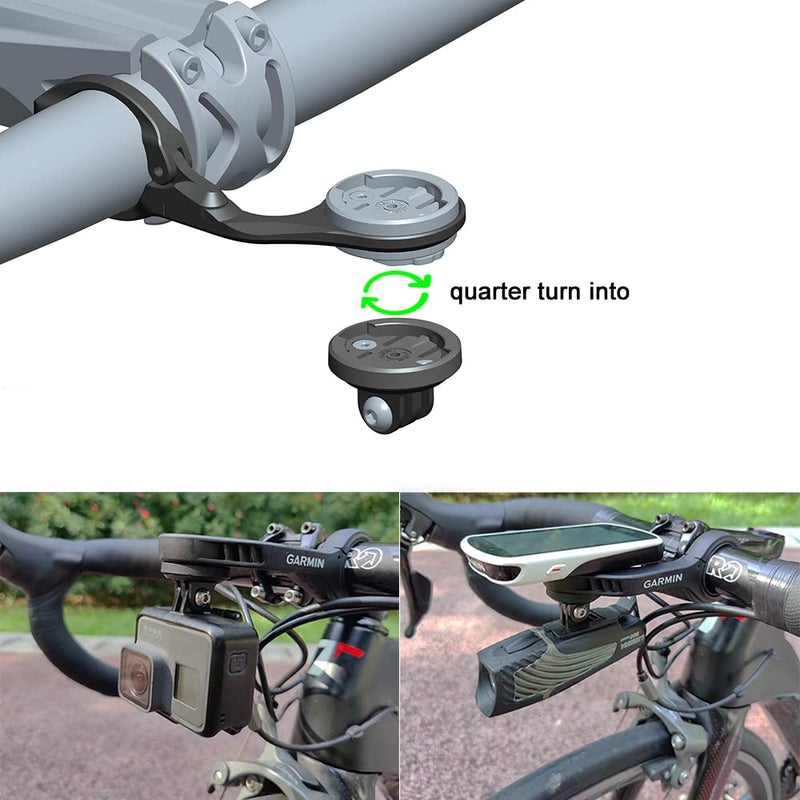 Cestbon Interface Combo Adapter for Garmin Universal Flush Out Front Mount Quick Release Adapter Compatible with Camera or Headlight - Image 5