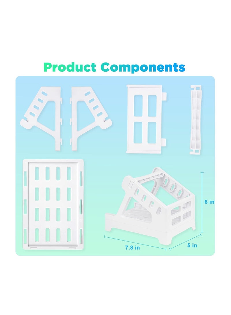 KASTWAVE Label Holder for Roll and Fan-fold Thermal Labels Work with Desktop Label Printer and Shipping Label Printer - Image 4