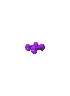 BJM Set Of 2 Vinyl Coated Dumbbell 1kg  - Image 3