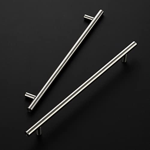 Ravinte 1212 Inch Cabinet Handles Brushed Nickel Stainless Steel Kitchen Cupboard Hardware Cabinet Handles 10 Hole Center 4 Pack - Image 3