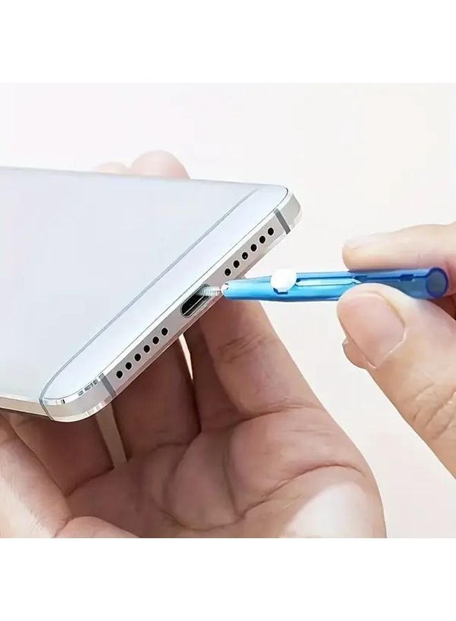 2 Piece Retractable Phone And Earphone Cleaning Brush Portable Collapsible Design - Image 2