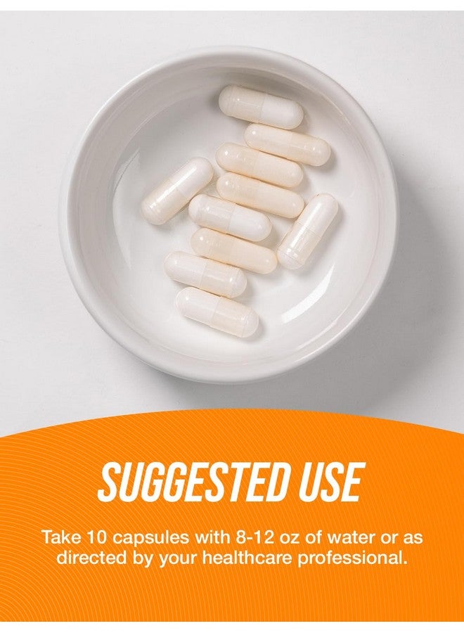 BulkSupplements كبسولات L-Leucine من BulkSupplements.com - مكملات ليوسين، مكمل حمض أميني - خالي من الغلوتين، 10 كبسولات لكل حصة (5000 ملغ)، 300 عدد (عبوة من 1) - Image 4