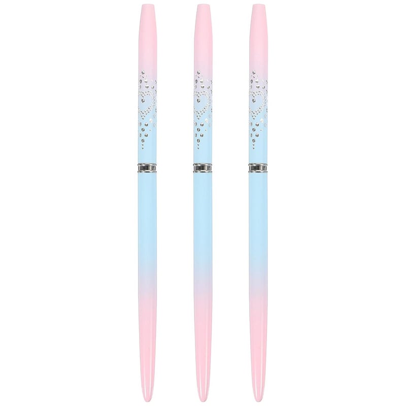 3 Pcs Nail Art Painting Pens Set Nail Gel Brush Tools with Flat and Angled Tips for Manicure Salon Use - Image 1