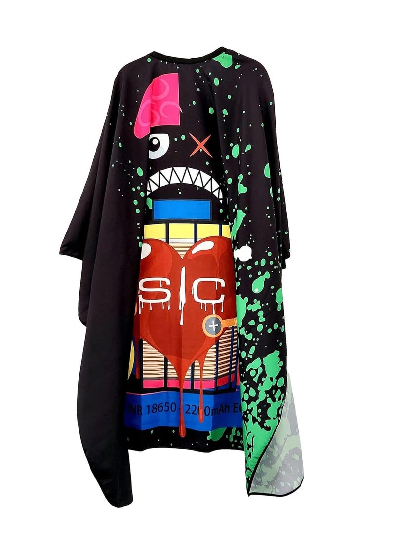 Stylecraft Stylecraft Professional Barber Water Resistant Hair Cutting Cape One Size  - Image 1