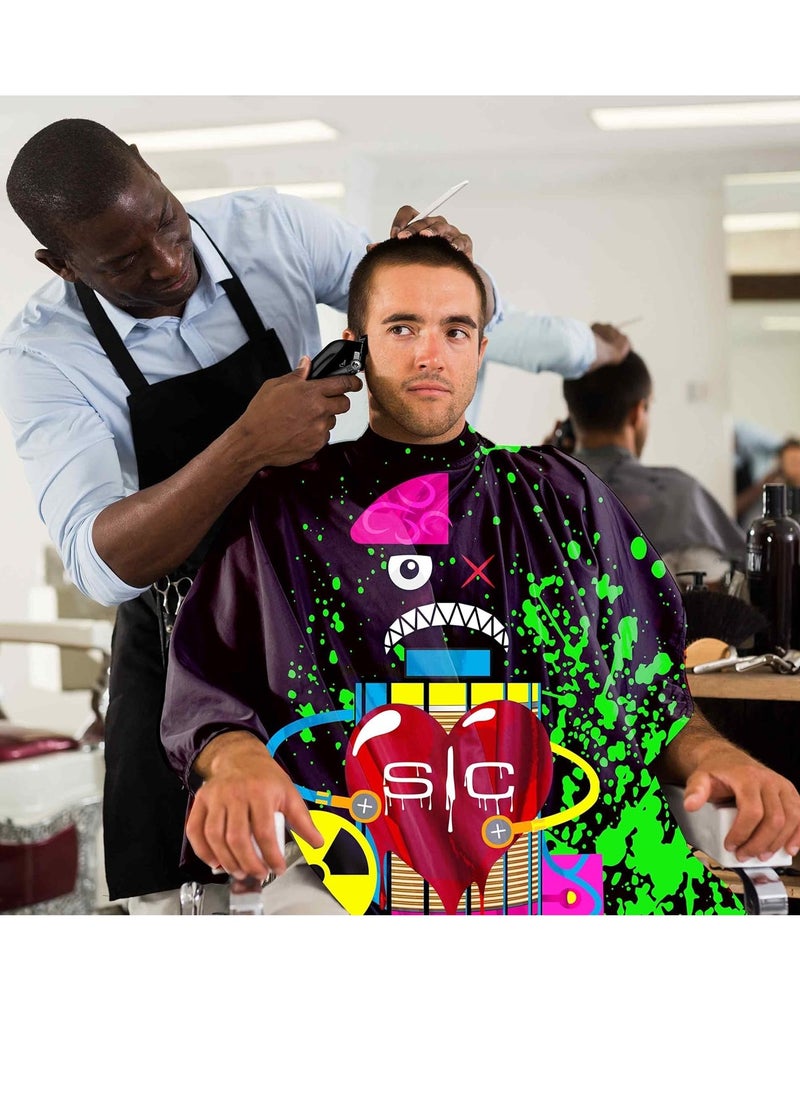Stylecraft Stylecraft Professional Barber Water Resistant Hair Cutting Cape One Size  - Image 2